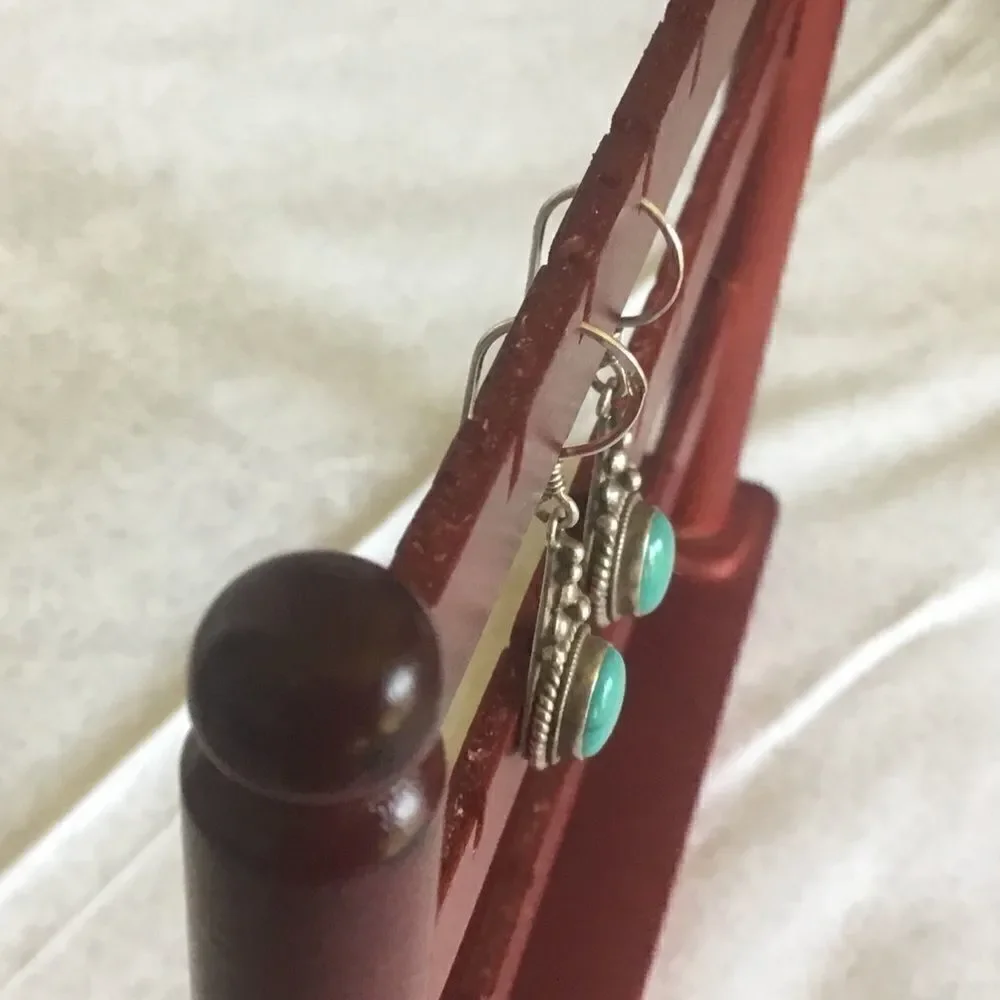 Sterling Silver Turquoise Earrings